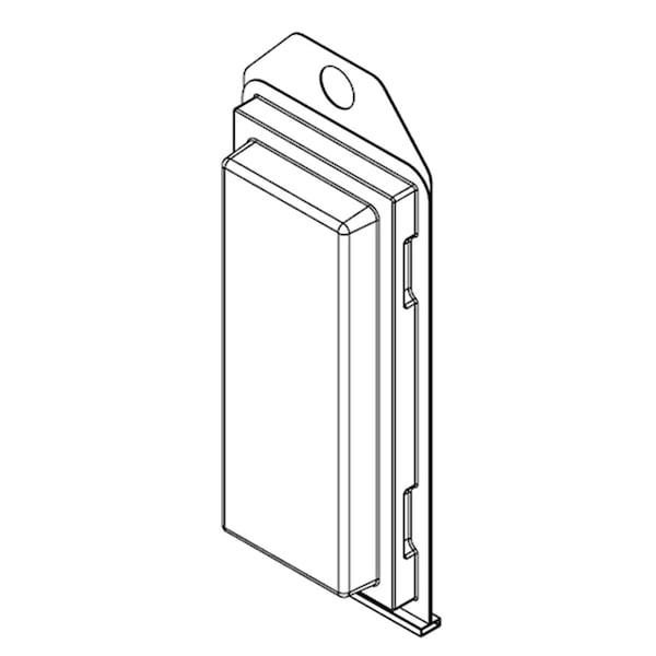 Visipak Thermoform-CLAMSHELL-#70-5.063-2.063-3.600-1.375-0.350-0.015-CLEAR-STOCK-L12196 75TFM - main